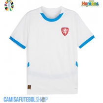 Camisa de time de futebol República Checa Replicas 2º Equipamento Europeu 2024 Manga Curta